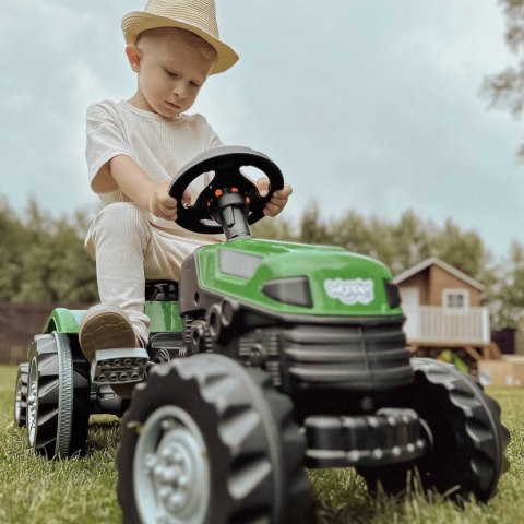  Traktor na Pedały Farmer GoTrac MAXI z Przyczepą Ciche Koła