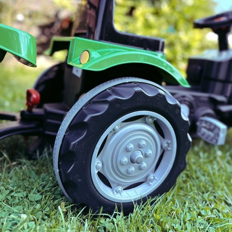  Traktor na Pedały Farmer GoTrac MAXI z Przyczepą Ciche Koła