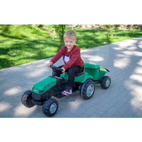  Traktor na Pedały Farmer GoTrac MAXI z Przyczepą Ciche Koła
