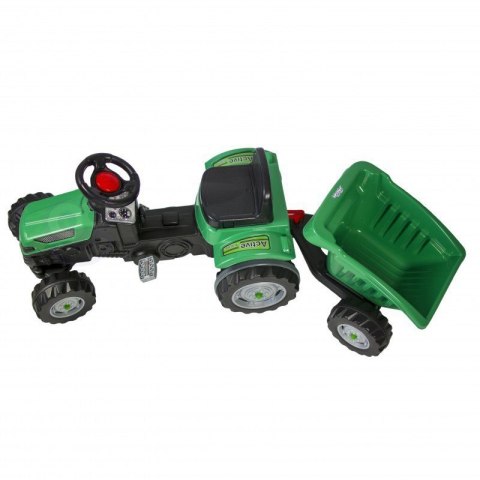  Traktor na Pedały Farmer GoTrac MAXI z Przyczepą Ciche Koła