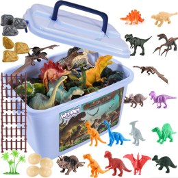  Zestaw Figurki Dinozaury 40 szt.