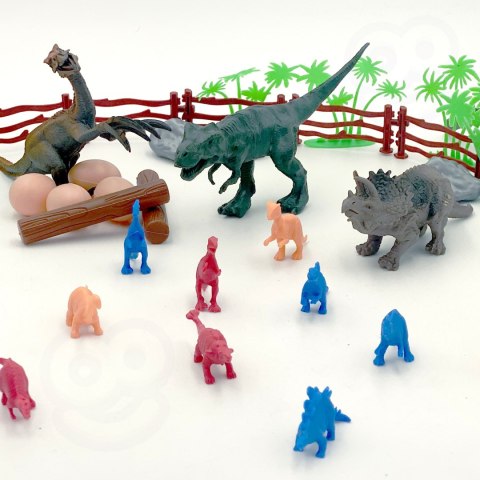  Zestaw Figurki Dinozaury 40 szt.