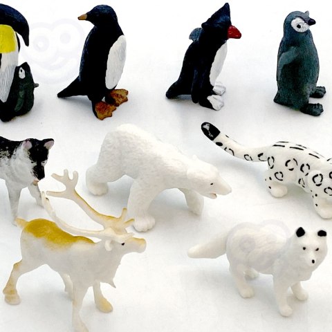  Zestaw Figurki Zwierzęta Arktyczne 16 szt.