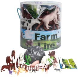 Zestaw Figurki Zwierzęta Farma 34 szt.