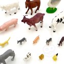  Zestaw Figurki Zwierzęta Farma 34 szt.