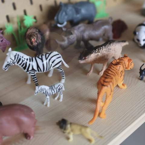  Zestaw Figurki Zwierzęta XXL 58 szt.