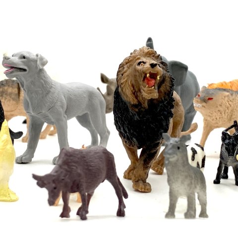  Zestaw Figurki Zwierzęta XXL 58 szt.
