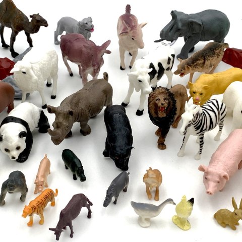  Zestaw Figurki Zwierzęta XXL 58 szt.