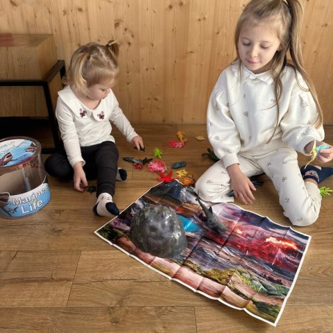  Zestaw Figurki Zwierzeta Morskie 33 el.