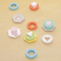 CLASSIC WORLD Sorter Montessori Kształtów i Kolorów Układanka Wieża
