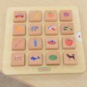  Gra Dopasuj Cienie Łączenie w Pary Rozpoznawanie Przedmiotów Montessori