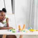  Drewniana Tęcza Układanka Klocki Kreatywne Montessori