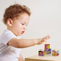  Drewniana Układanka Puzzle Farma 4 klocki