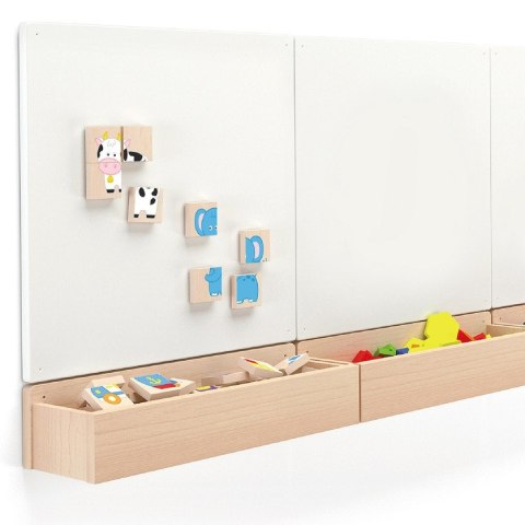  Drewniane Puzzle Magnetyczne Zwierzęta Układanka Certyfikat FSC
