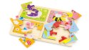  Drewniane Puzzle Owady 4w1
