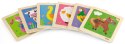  Drewniane Puzzle Układanka Edukacyjna Żyrafa 4 el. Montessori