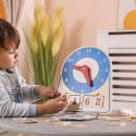  Drewniany Zegar Nauka Zegara Czasu Montessori