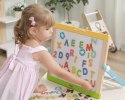  Drewniany Zestaw Magnetyczny Literki i cyferki