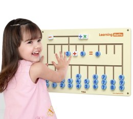  Tablica Sensoryczna do nauki liczenia Certyfikat FSC Montessori