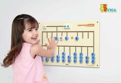  Tablica Sensoryczna do nauki liczenia Certyfikat FSC Montessori