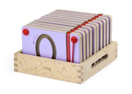  Tabliczki Magnetyczne Nauka Pisania Cyferki Certyfikat FSC Montessori