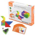  Tangram Drewniana Gra Logiczna Układanka Certyfikat FSC