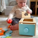  GREEN Drewniana Szuflada Edukacyjna 4w1 Sorter Montessori Gra w Marchewki FSC