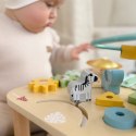  GREEN Drewniany Stolik Edukacyjny Muzyczny Labirynt Sensoryczny 5W1