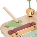  GREEN Drewniany Stolik Edukacyjny Muzyczny Labirynt Sensoryczny 5W1