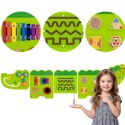  Tablica Sensoryczna Manipulacyjna Krokodyl Certyfikat FSC Montessori