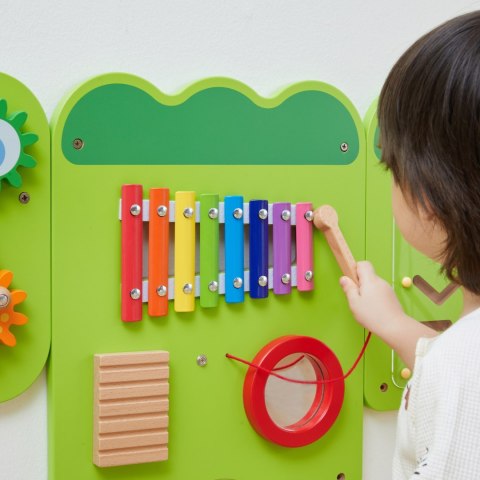  Tablica Sensoryczna Manipulacyjna Krokodyl Certyfikat FSC Montessori