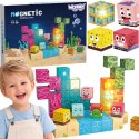 Woopie Klocki Magnetyczne Kostki 54 el Montessori Ocean Układanka Gra 3D